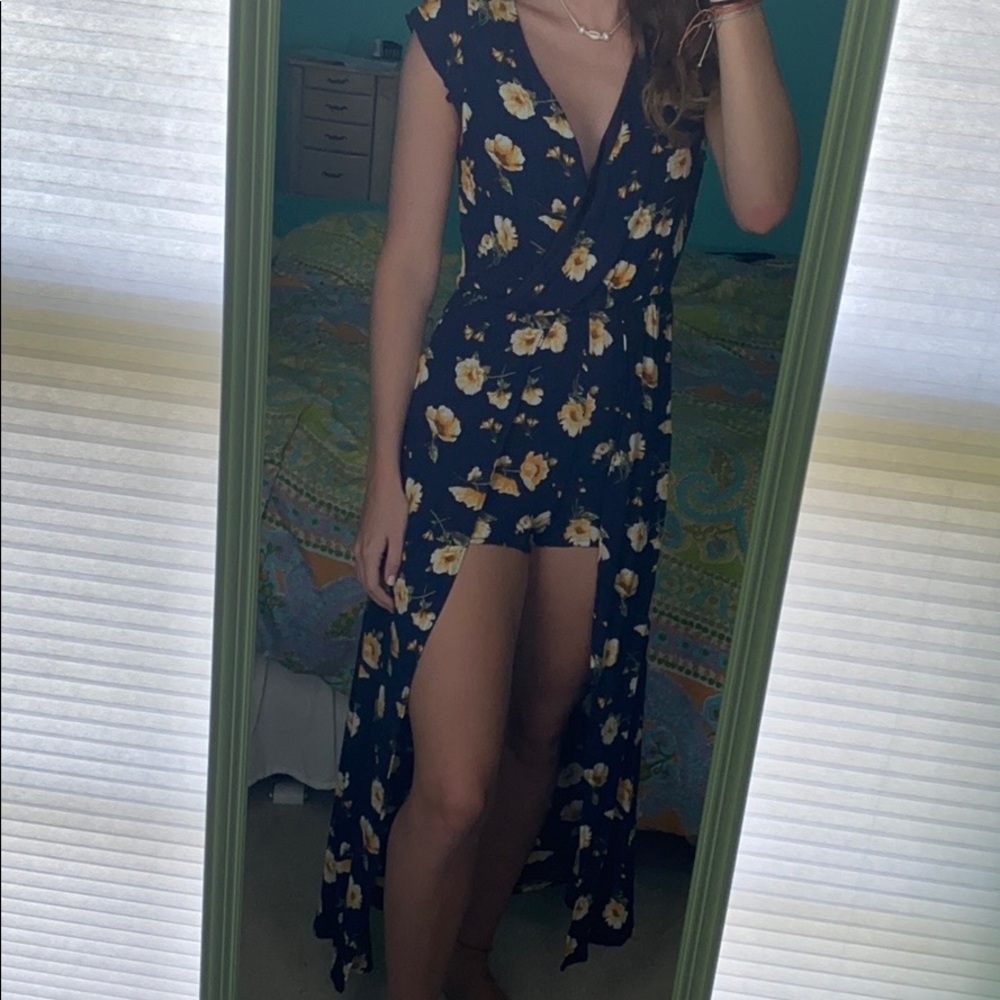 floral print romper